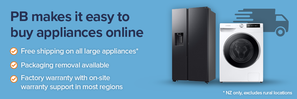 PB makes it easy to buy appliances online